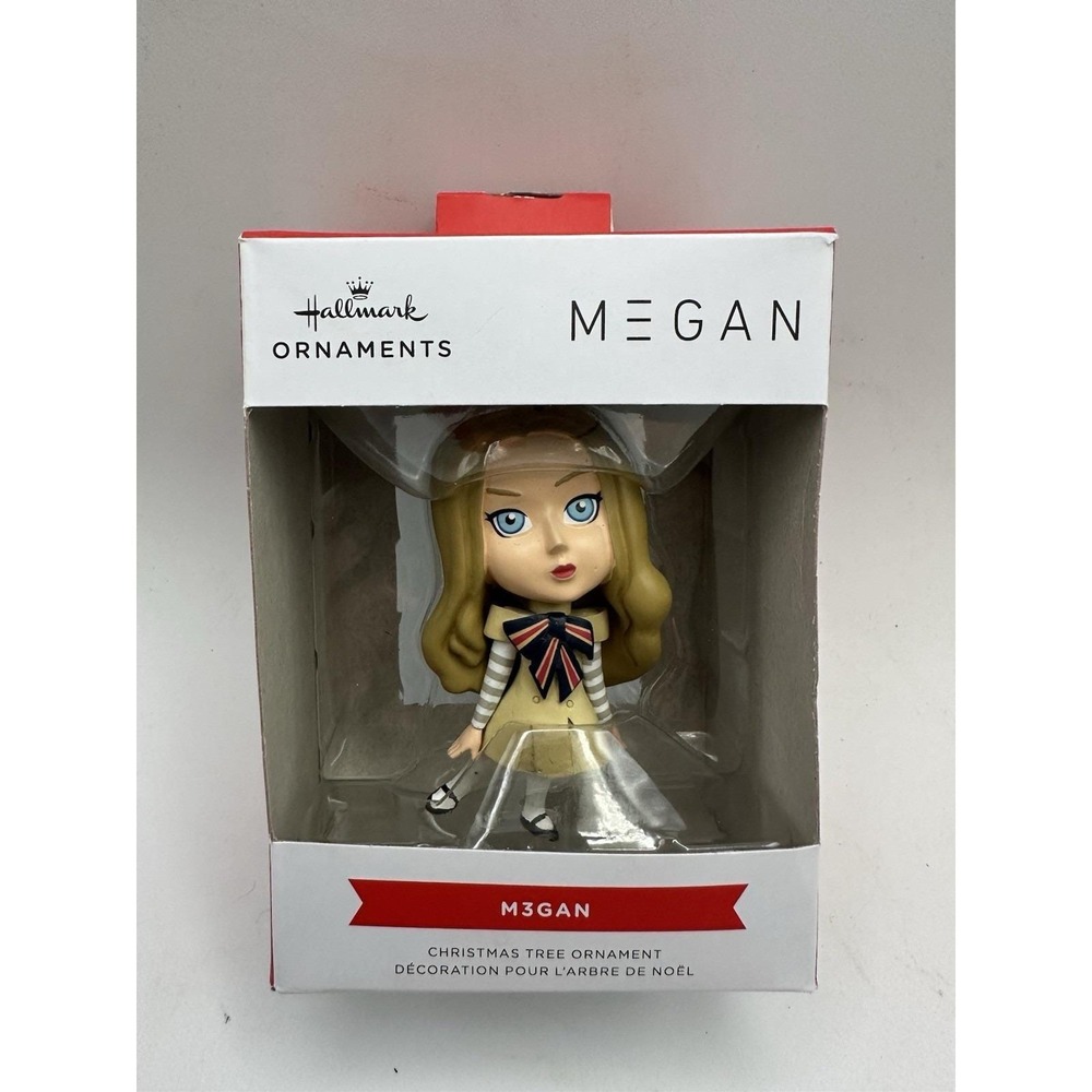 Hallmark M3GAN‎ Christmas Ornament Horror Movie Doll Figure Megan 2025